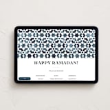 "Painted Tiles" - Online Holiday Party Invitations in Ocean by Jackie Crawford - Desktop layout