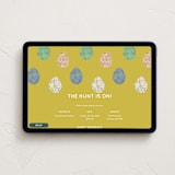 "Easter Eggs" - Online Holiday Party Invitations in Sun by Pati Cascino - Desktop layout