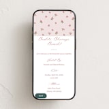 "Romantic Roses" - Online Holiday Party Invitations in Blush by Teju Reval - Mobile layout