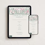 "Book Cover" - Online Holiday Party Invitations in Evergreen by Petra Kern - Mobile + desktop layout