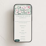 "Book Cover" - Online Holiday Party Invitations in Evergreen by Petra Kern - Mobile layout