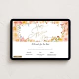 "Sunny Border" - Online Holiday Party Invitations in Flowers by Erika Firm - Desktop layout