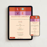 "Flower Power" - Online Holiday Party Invitations in Candy by Morgan Kendall - Mobile + desktop layout