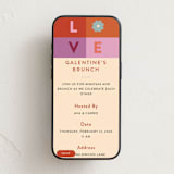 "Flower Power" - Online Holiday Party Invitations in Candy by Morgan Kendall - Mobile layout