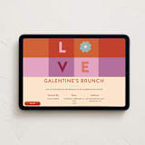 "Flower Power" - Online Holiday Party Invitations in Candy by Morgan Kendall - Desktop layout