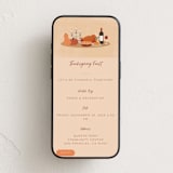 "Thanksgiving Feast" - Online Holiday Party Invitations in Pumpkin by Sherley Ferreira - Mobile layout