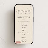 "Love Swans" - Online Holiday Party Invitations in Honey by Ani Somi - Mobile layout