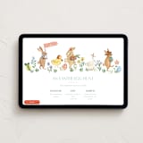"Egg Hunt" - Online Holiday Party Invitations in Speckled Eggs by Sarah Knight - Desktop layout