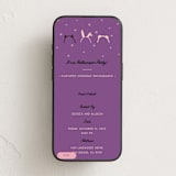"animal ears" - Online Holiday Party Invitations in Berry by clearlytangled studio - Mobile layout