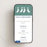 "Totally Tubular" - Online Holiday Party Invitations in Evergreen by Dawn Pope - Mobile layout
