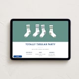 "Totally Tubular" - Online Holiday Party Invitations in Evergreen by Dawn Pope - Desktop layout