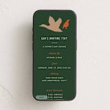 "Hunting Trip" - Online Holiday Party Invitations in Forest Green by Becky Nimoy - Mobile layout