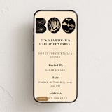 "FabBOO PARTY" - Online Holiday Party Invitations in Latte by Kanika Mathur - Mobile layout