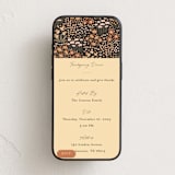 "Fall Flowers" - Online Holiday Party Invitations in Copper by Pippa Shaw - Mobile layout
