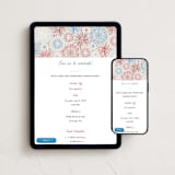 "Fireworks Display" - Online Holiday Party Invitations in Cherry by Alethea and Ruth - Mobile + desktop layout