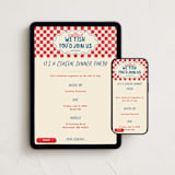 "Coastal dinner" - Online Holiday Party Invitations in Ocean by Creo Study - Mobile + desktop layout