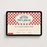 "Coastal dinner" - Online Holiday Party Invitations in Ocean by Creo Study - Desktop layout