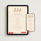 "Duck the Halls" - Online Holiday Party Invitations in Ginger by Hannah Beimborn - Mobile + desktop layout