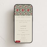 "Holly Frame" - Online Holiday Party Invitations in Evergreen by Katharine Watson - Mobile layout