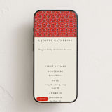"Christmas Tapestry" - Online Holiday Party Invitations in Poppy by Ani Somi - Mobile layout
