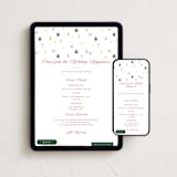 "Cross Stitch Christmas" - Online Holiday Party Invitations in Snow by Claire - Mobile + desktop layout