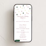 "Cross Stitch Christmas" - Online Holiday Party Invitations in Snow by Claire - Mobile layout