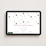 "Cross Stitch Christmas" - Online Holiday Party Invitations in Snow by Claire - Desktop layout