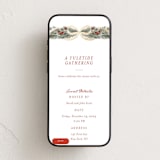 "Garland Frame" - Online Holiday Party Invitations in Holly Berry by Leah Bisch - Mobile layout