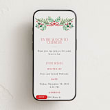 "Holiday Pines" - Online Holiday Party Invitations in Festive by Alethea and Ruth - Mobile layout