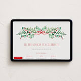 "Holiday Pines" - Online Holiday Party Invitations in Festive by Alethea and Ruth - Desktop layout