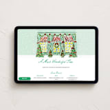 "The Jolly Storefront" - Online Holiday Party Invitations in Frosted Mint by Cass Loh - Desktop layout