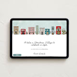 "Village" - Online Holiday Party Invitations in North Pole by Heather Schertzer - Desktop layout