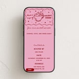 "Holiday Cheer" - Online Holiday Party Invitations in Raspberry by Jennifer Lew - Mobile layout