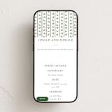 "Holly Berry Frame" - Online Holiday Party Invitations in Snow by Lauren Jopling - Mobile layout