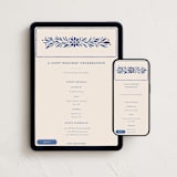 "Puebla" - Online Holiday Party Invitations in Ocean by Meagan Christensen - Mobile + desktop layout