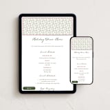 "Mirror Foliage" - Online Holiday Party Invitations in Holly Berry by Everett Paper Goods - Mobile + desktop layout
