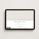 "Mirror Foliage" - Online Holiday Party Invitations in Holly Berry by Everett Paper Goods - Desktop layout