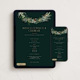 "Holiday Vine" - Online Holiday Party Invitations in Juniper by Susan Moyal - Mobile + desktop layout