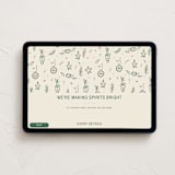 "Happy Little Holidays" - Online Holiday Party Invitations in Pine by Ani Somi - Desktop layout