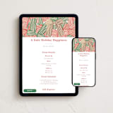 "Bunch of Bows" - Online Holiday Party Invitations in Elf Shoes by Anna Elder - Mobile + desktop layout