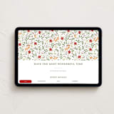 "Highlands" - Online Holiday Party Invitations in Winterberry by Sarah Knight - Desktop layout