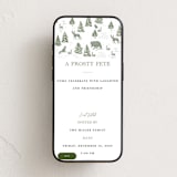 "Forest Animals" - Online Holiday Party Invitations in Pine by Jenna Holcomb - Mobile layout