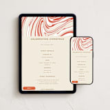"Peppermint Flavor" - Online Holiday Party Invitations in Peppermint by Oscar and Emma - Karly Depew - Mobile + desktop layout