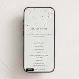 "confetti christmas" - Online Holiday Party Invitations in Mist by Lori Wemple - Mobile layout