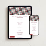 "Heartwarming" - Online Holiday Party Invitations in Berry by Yaling Hou Suzuki - Mobile + desktop layout