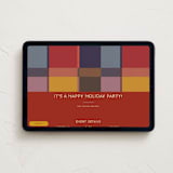 "colorful check" - Online Holiday Party Invitations in Stocking by Sumak Studio - Desktop layout