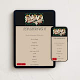 "angels sing" - Online Holiday Party Invitations in Ruby by Grae - Mobile + desktop layout