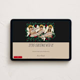 "angels sing" - Online Holiday Party Invitations in Ruby by Grae - Desktop layout