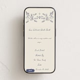 "Nativity" - Online Holiday Party Invitations in Indigo by Jamie Alexander - Mobile layout