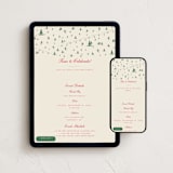 "Ski Time" - Online Holiday Party Invitations in Sage by Jen Ramsey - Mobile + desktop layout